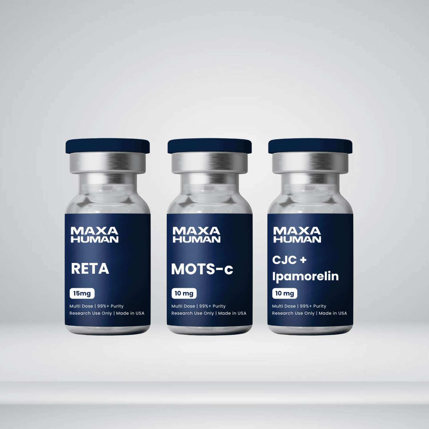 Rapid Fat Loss Stack (Ret 15mg + Mots-C 10mg + Cjc 5mg/Ipa 5mg)