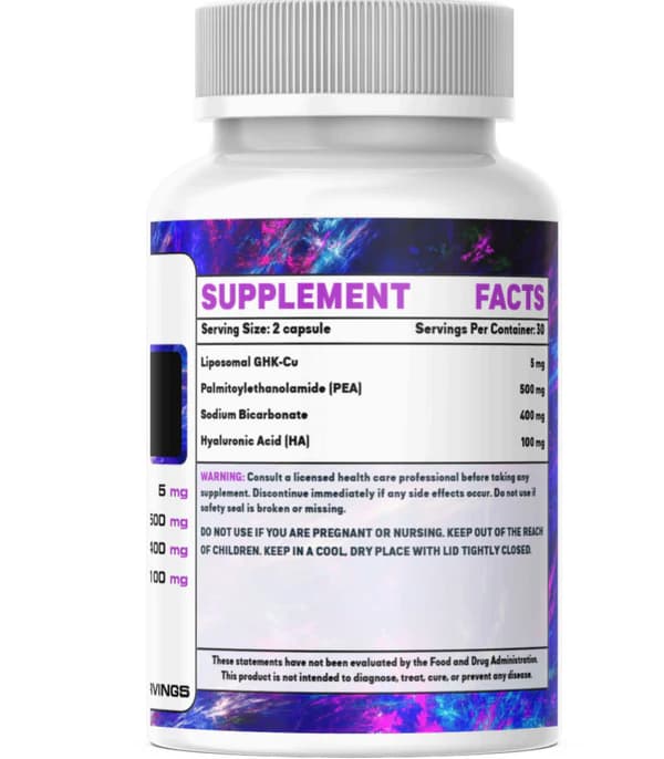 GLOW GHK-cu (5mg) 60 Capsules